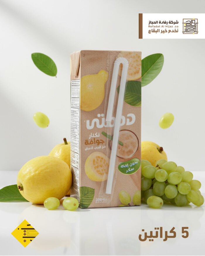 ⁦نكتار جوافة مع العنب الأبيض دومتى⁩ - الصورة ⁦1⁩